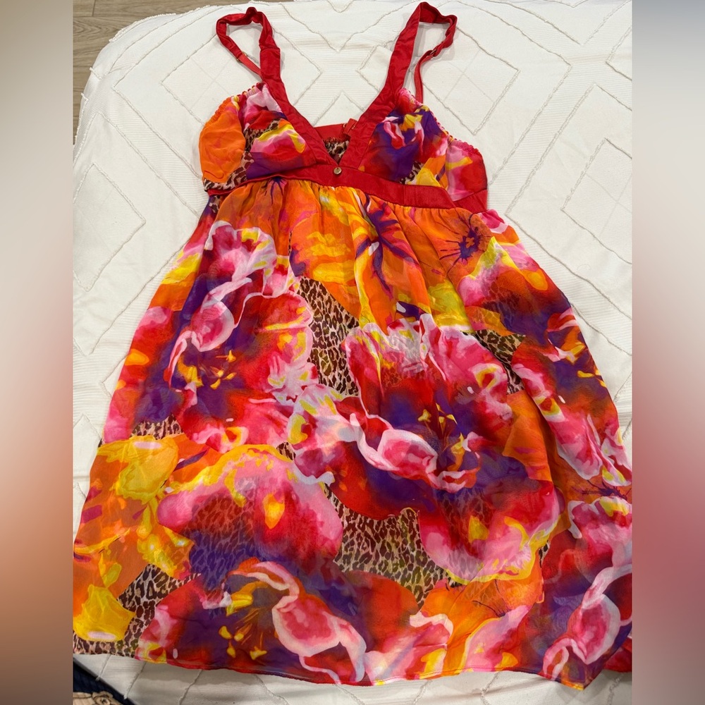 Victoria's Secret Colorful Floral Dress